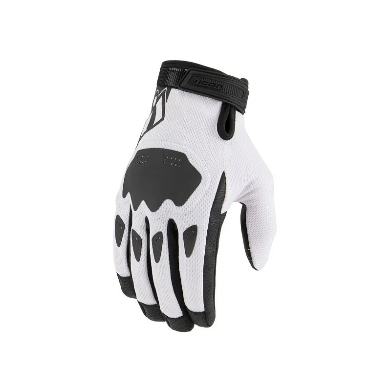 Gants moto marron et blanc | Confort et protection