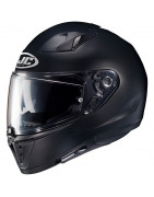 Casque de moto modulable